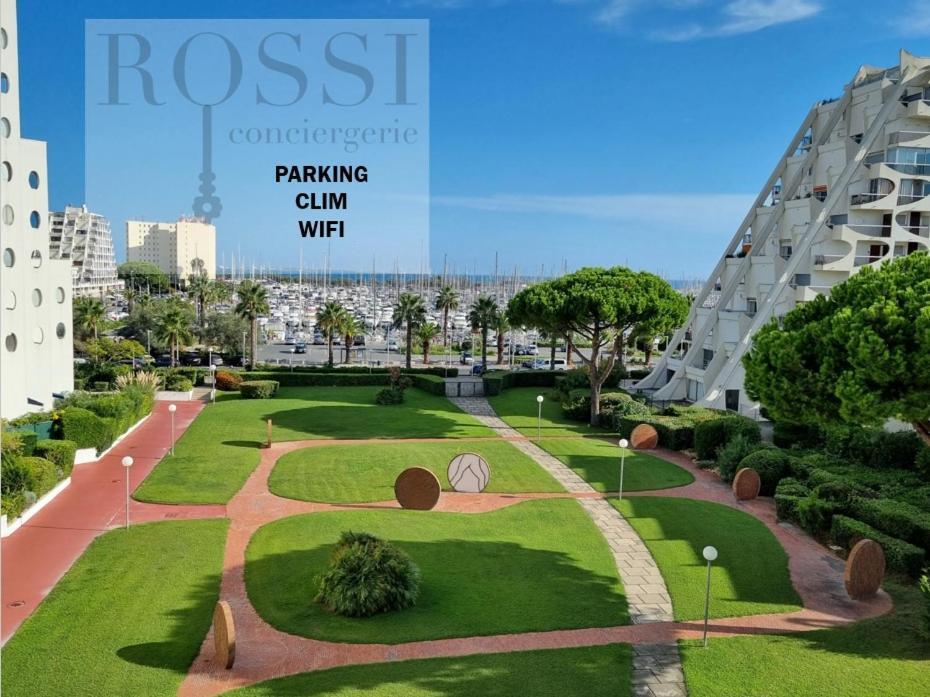 T2 Fidji Vue Port Et Mer Parking Clim Wifi - Rossiconciergerie - Linge En Option 拉格朗德默特 外观 照片